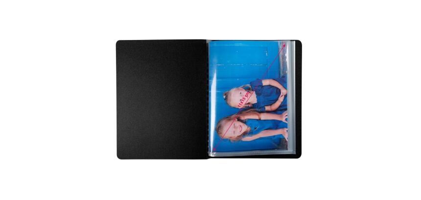 Display Book Opaque PP photo 20 Pkt Ast - Assorted colours