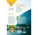 Copies doubles de couleur sous étui A4 100 pages perforées grands carreaux