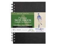 Delta Series carnet spiralé 25F 15,2x20,3cm 270g - Ivoire