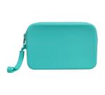 Pochette silicone TITANE 18,5x12x3,5cm ass - Couleurs assorties