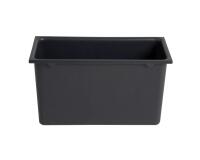 Compartimiento Ecológico que puede equiparse de una tapa + 2 litros + dimensiones 222x95x125mm - Gris antracita
