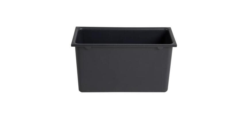 Compartiments Ecologic pour poubelles de bureau - Gris anthracite