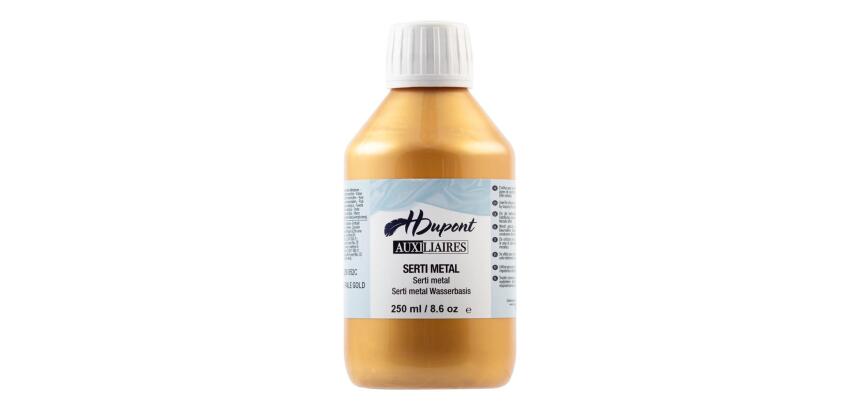 Serti métal 250 ml Or pale - Or pâle