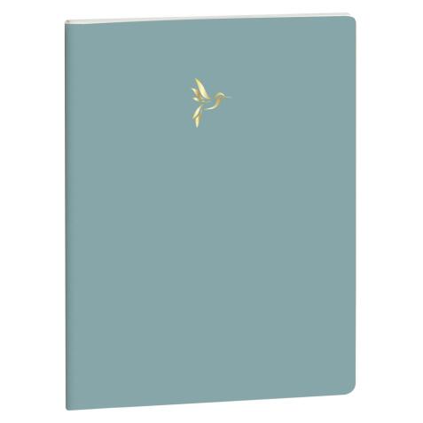 Notebook Elise ligné Format A5 - Bleu