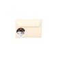 Enveloppe Pollen Clairefontaine 120 g/m² couleur patte aucollante avec bande protectrice - Paquet de 5