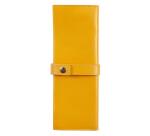 Trousse du collectionneur en cuir pour stylos, petit modèle - Ambre