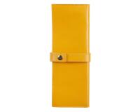 Trousse du collectionneur en cuir pour stylos, petit modèle - Ambre