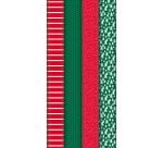 Excellia 80g, Rouge & Vert 5x0,70m, 20rl - Assortiment