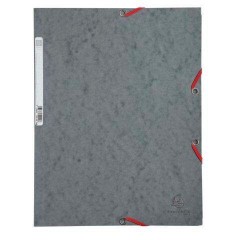 Carpeta Exacompta con gomas y 3 solapas "Scotten" cartulina lustrada 400grs Nature Future - A4