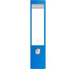 Classeur levier exacompta a4 polypropylène 22/10e dos 80mm coloris bleu foncé