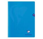Cahier piqué Mimesys 24x32cm 96 pages petits carreaux couverture polypropylène