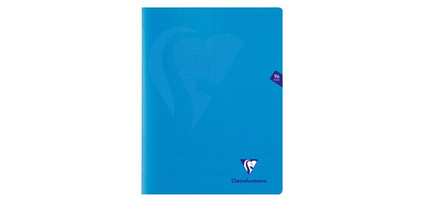 Clairefontaine Mimesys Stapled Notebook - 24x32cm - 96 Pages - 5x5 Ruling