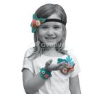 *Boîte créa, Bijoux feutrine à fabriquer - Jaune