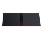 Album à spirales 50 pages noires Musicart