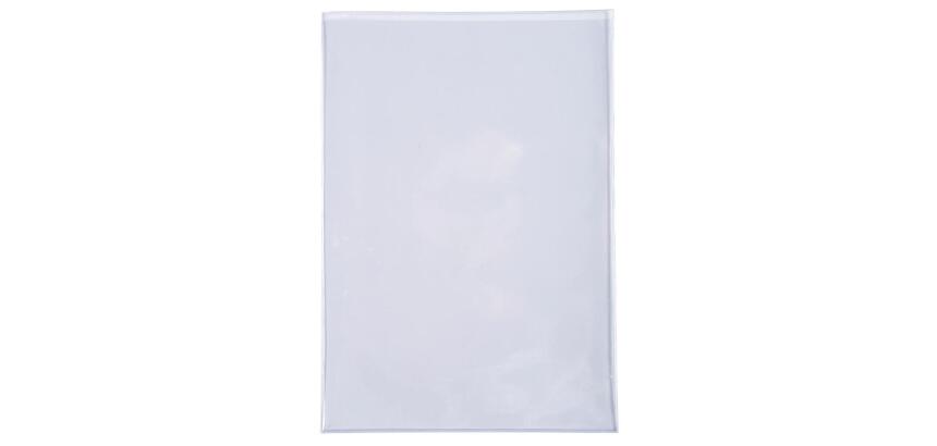 Sachet de 10 étuis de protection simples PVC Haute Qualité 30/100e - A5 - Cristal