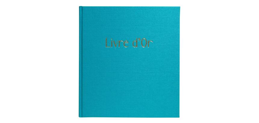 Livre d'or 140 pages tranche or Pop'N Co