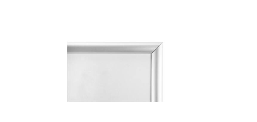 Cadre mural aluminium A2 - Argent