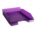 Corbeille à courrier Combo Midi translucide grainé Linicolor