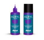 Darwi Flacon de 80 ml de Peinture Acrylique Universelle Brillante - Violet