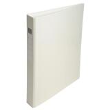 Classeur rembordé polypropylène 4 anneaux ronds de 25mm sur 3eme de couverture