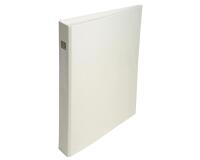 Classeur rembordé polypropylène 4 anneaux ronds de 25mm sur 3eme de couverture