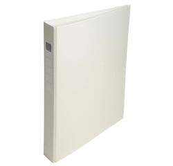 Classeur rembordé polypropylène 4 anneaux ronds de 25mm sur 3eme de couverture