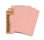 Pochette 3 Feuilles Identiques Ref 886 - Rose