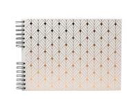 Spiral photo album 50 black pages Neo Deco
