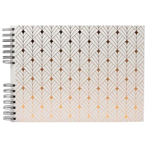 Álbum de fotos NÉO DÉCO 32x22 cm - 150 fotos 50 páginas - Blanco