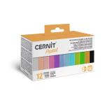 Assortiment 12 mini pains 25g Pastel - Multicolore