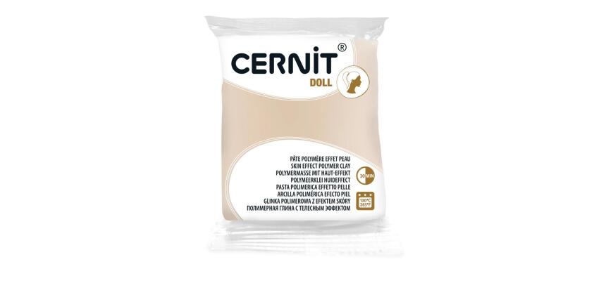 Pâte à modeler à cuire, Cernit DOLL 56 g