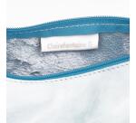 TIE&DYE Trousse ronde Ø5,5x22 cm, bleu ciel - Bleu ciel