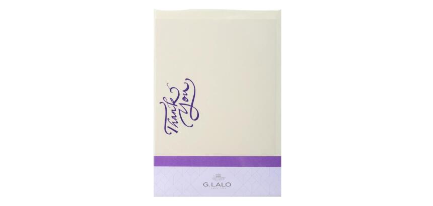 Ensemble 1 carte/1 enveloppe C6 Typo-lettering, sous sachet
