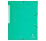 Chemise à élastiques Maxi capacity carte lustrée 425gm2 - A4 - Couleurs assorties