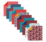 ORIGAMI, Pochette de 60 feuilles 70g/m² 3 formats - Hanayo - Multicolore
