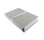 Exacompta Balacron Expanding Spine Folder, A4, Hook and Loop Strap