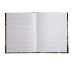 Carnet Marbre 220x170, 192 pages lignées - Kaki