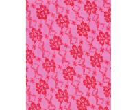 * 601 - Pochette 20 feuilles Décopatch - Rose