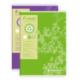 Cahier piqué FOREVER A4 96 pages petits carreaux 70 g - Assortis