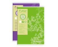 Cahier piqué FOREVER A4 96 pages petits carreaux 70 g - Assortis