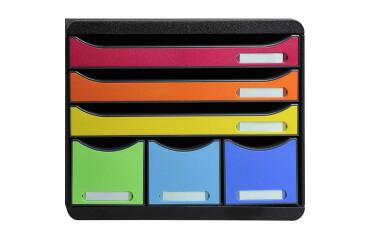 STORE-BOX MAXI 6 drawers harlequin - Harlequin