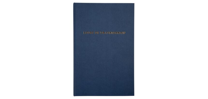 Brochure 300X195 Livre de transmission 160 pages - Bleu