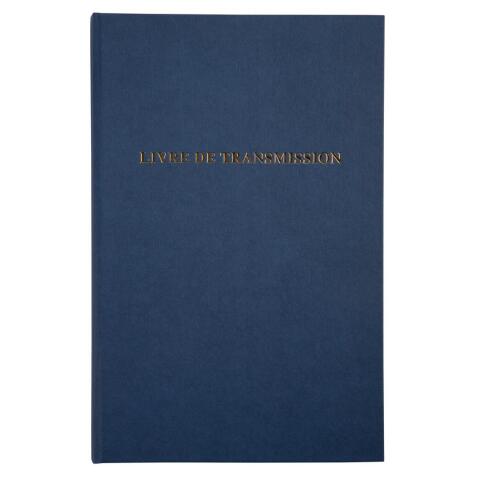 Brochure 300X195 Livre de transmission 160 pages - Bleu