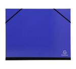 Carpetas de dibujo plastificada con cierre de gomas elástica - 28x38 cm para archivar B4 (25x35,3 cm) - Lomo de tela negro: 3 cm - IDERAMA® - Colores surtidos