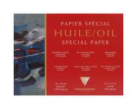 Papier Huile bloc collé 4 côtés 15F 30x40cm 240g