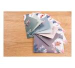 COLLECTION BOTANIC GARDEN, Paquet de 20 enveloppes Pollen 114x162mm 120g/m2 - Bleu foncé