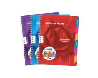Textes reliure intégrale 7000 17x22 cm 148 pages grands carreaux 70 g - Assortis