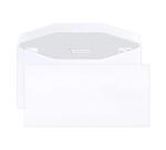 Boite de 500 Enveloppes Blanches DL2-114x229mm - Gommée Mécanisable - 80g/m2 - pour machine de mise sous pli automatiquE - Blanc