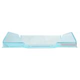 Letter tray MIDI-COMBO turquoise tr glos