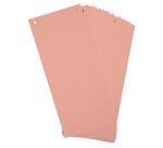 Confezione da 100 intercalari orizzontali 2 fori Forever cartoncino riciclato 180g/mq - 105x240mm